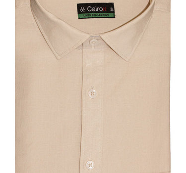Solid Shirt Cream