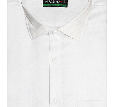 Cairon Solid Shirt White