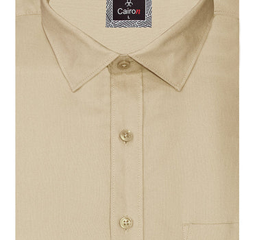 Self Stripe Shirt Brown