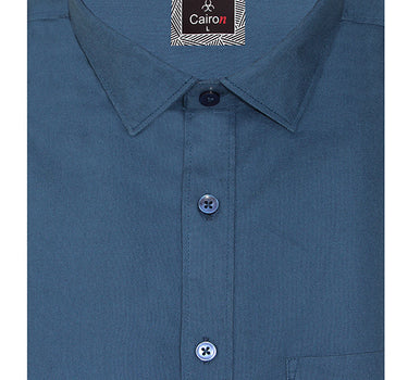 Self Stripe Shirt Blue