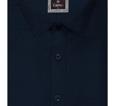 Self Stripe Shirt Blue