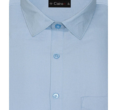 Self Stripe Shirt Blue
