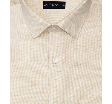Solid Jute Shirt Sun Kissed Yellow