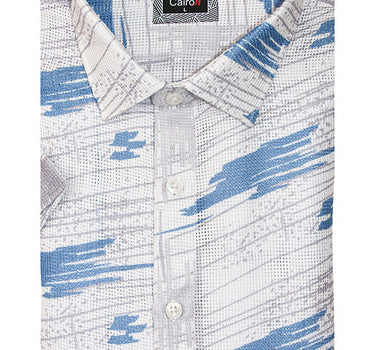 Printed Shirt Blue