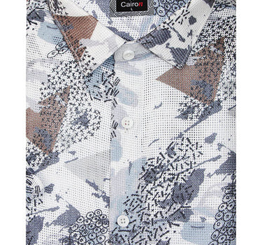 Printed Shirt Grey