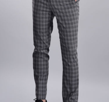 Check Trouser Grey
