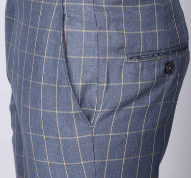 Check Trouser Grey